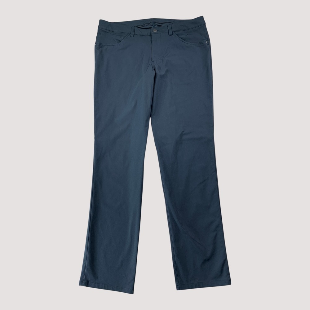 Lululemon ABC Pant Classic Men 36x33 Black Warpstreme Performance 2 -Way Stretch